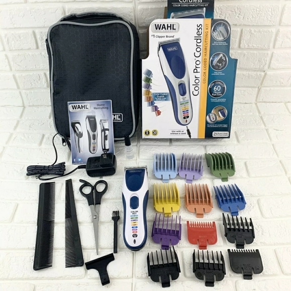 Wahl Color Pro Cordless Haircut Clipper Kit #9469 - Picture 2 of 2